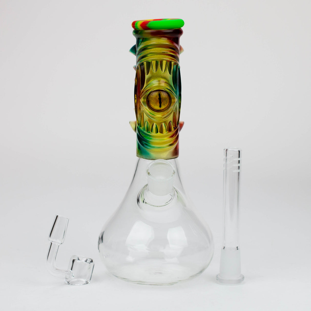 WENEED®- 10'' Silicone Resin Eye Glass Rig Resin · Silicone Rig WENEED®