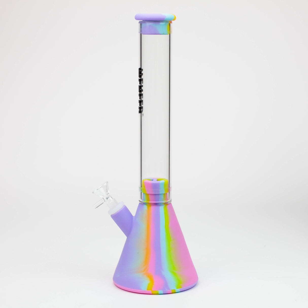 WENEED®- 12" Silicone Glass Beaker bong Resin · Silicone · Plastic Bong WENEED®