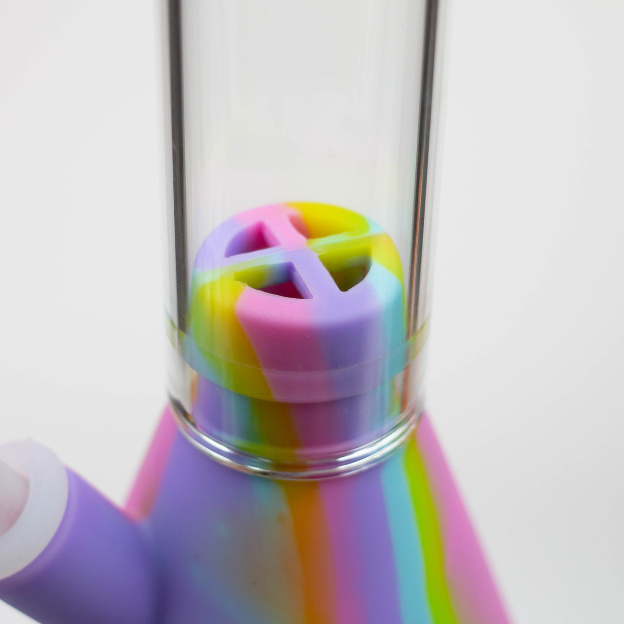 WENEED®- 12" Silicone Glass Beaker bong Resin · Silicone · Plastic Bong WENEED®