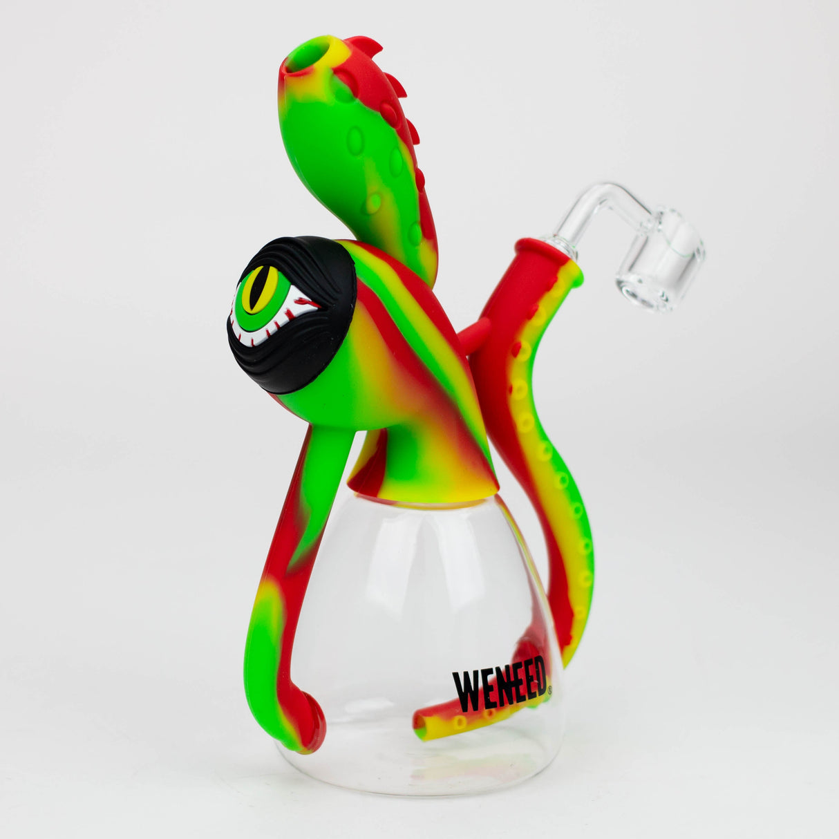 WENEED®- 9'' Silicone Squid Rig Resin · Silicone Rig WENEED® Rasta