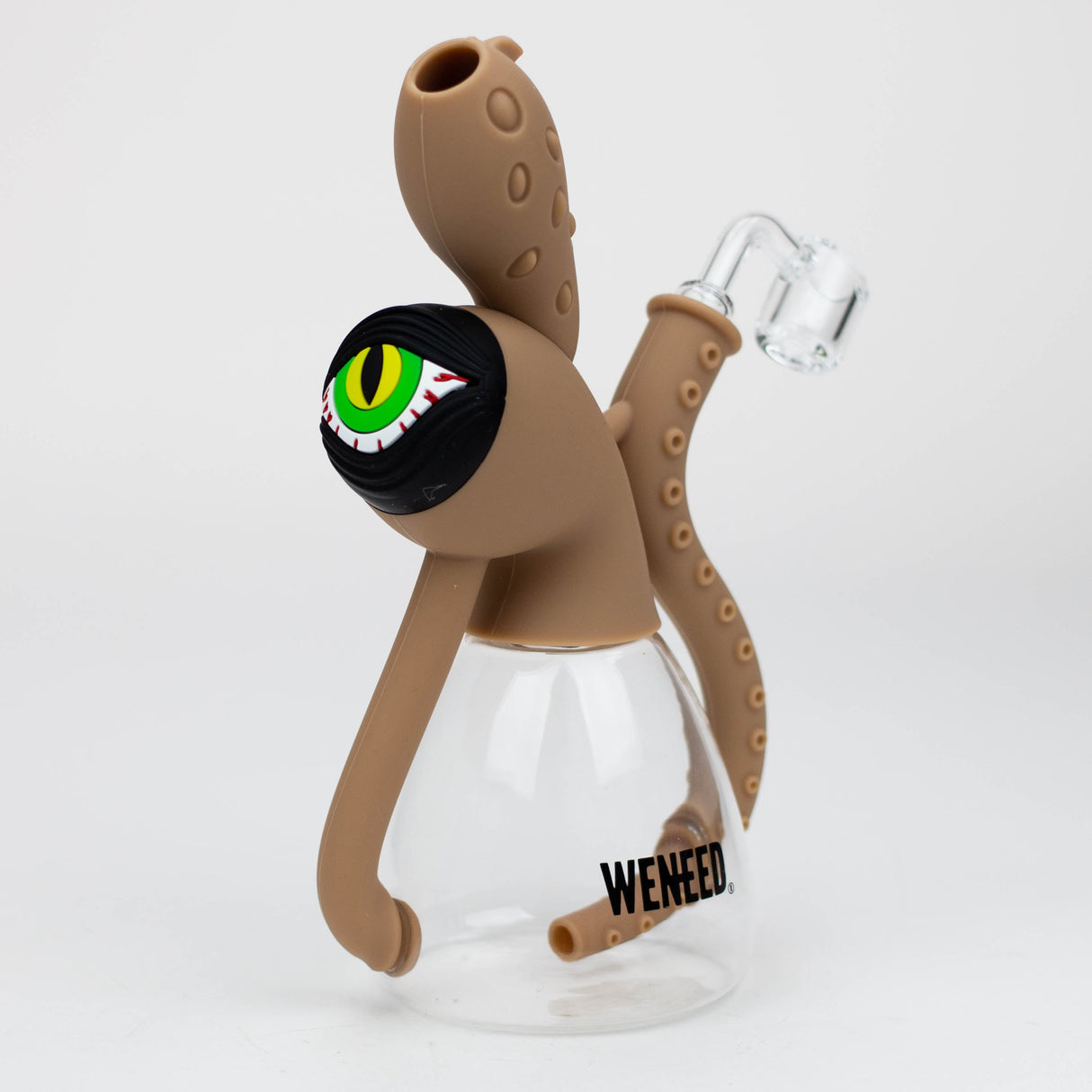 WENEED®- 9'' Silicone Squid Rig Resin · Silicone Rig WENEED® Brown