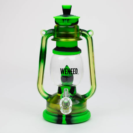 WENEED®- 10'' Silicone Barn Lantern Rig Resin · Silicone Rig WENEED® Green/Black