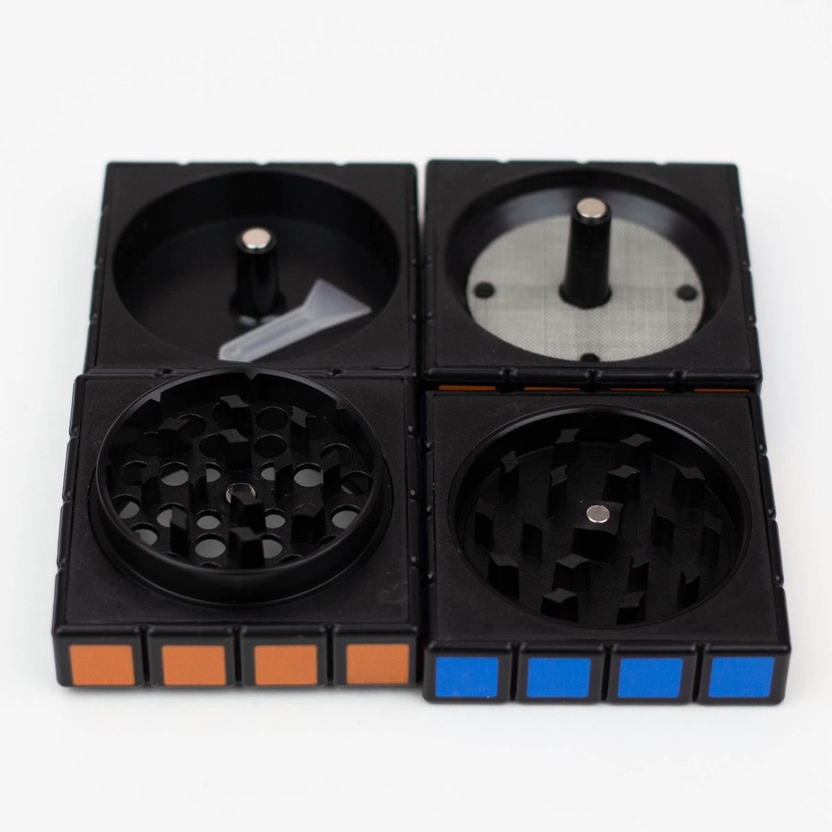 Cartoon Cube Herb Grinder Box of 6 Display Pack BANKA