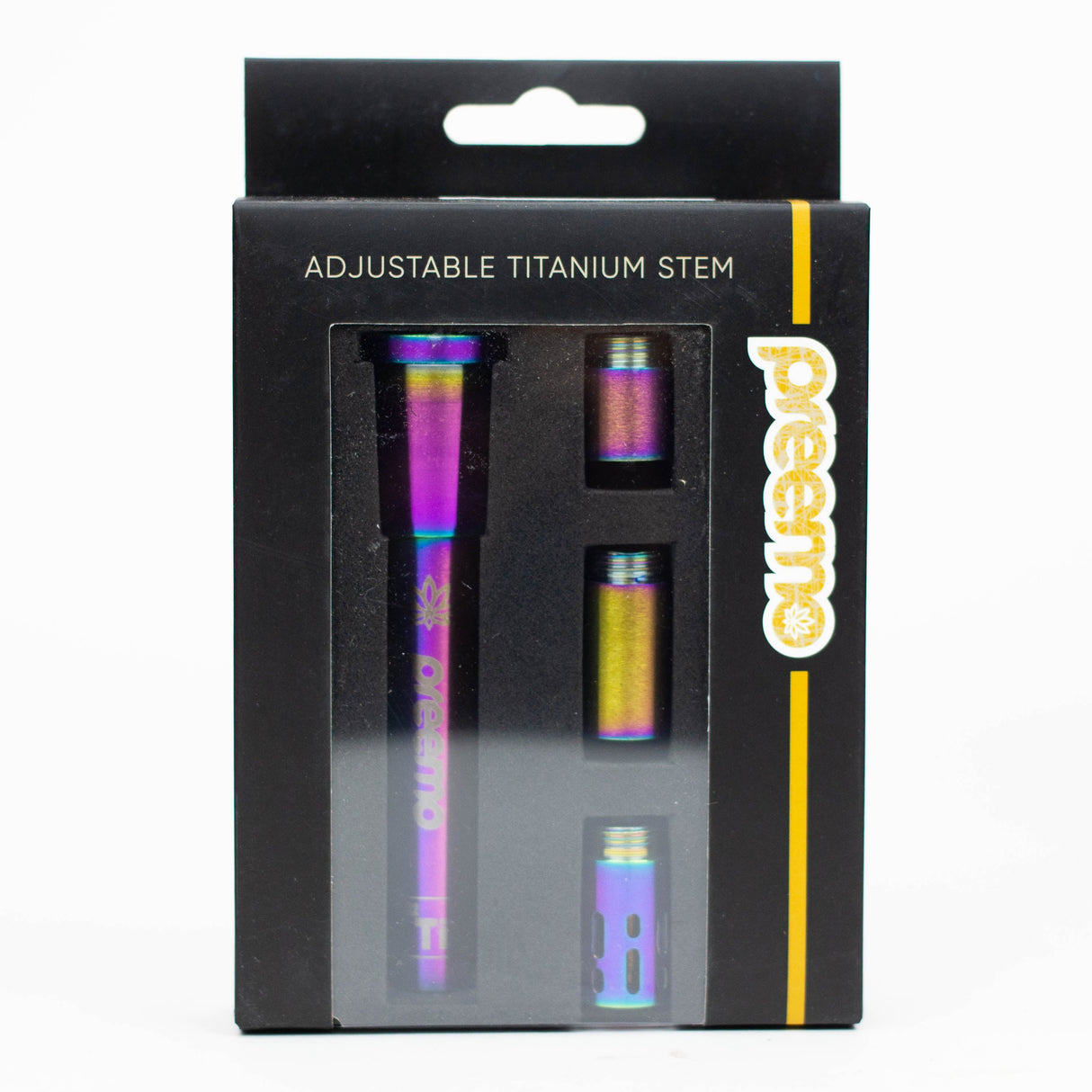 preemo - Universal Titanium Stem Downstem · Bowlstem preemo RAINBOW