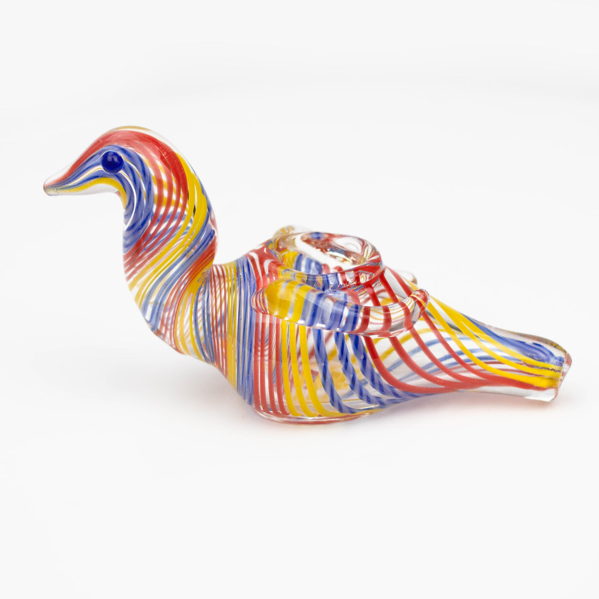5" Duck glass hand pipe Glass Pipe ONE