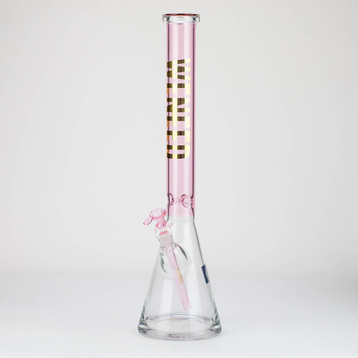 WENEED®-22" Oversized Beaker 7mm Glass Bong WENEED® Pink