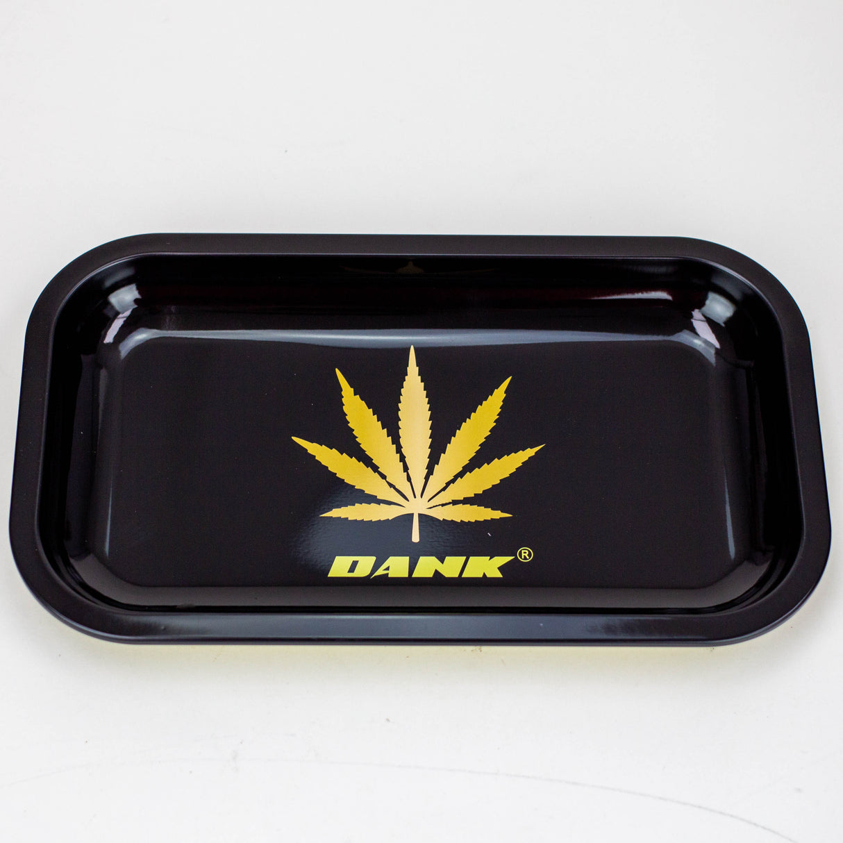 Medium Novelty Tray Tray Smoking Cat Distribution Gold Dank Leaf