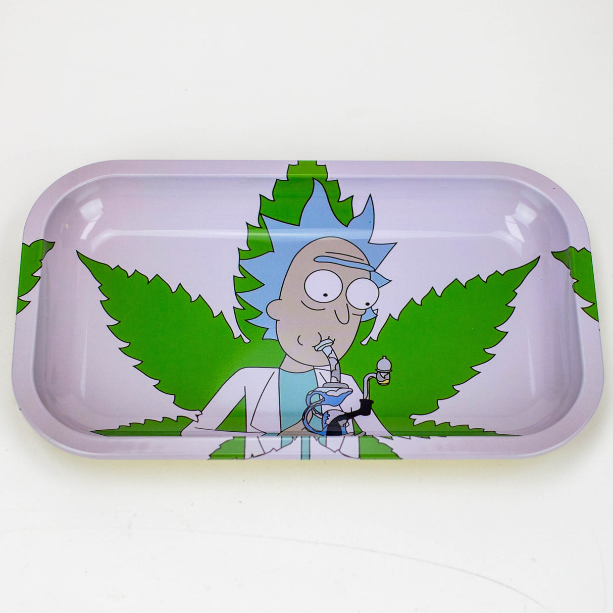 Medium Novelty Tray Tray Smoking Cat Distribution Rick Dabbing