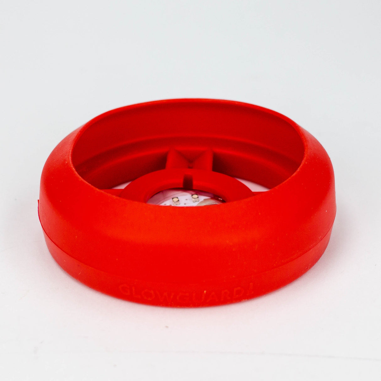GG Silicone Base Bumper 4in-5.75in Straight Tube / Beaker Other Glow Guard Protection Red