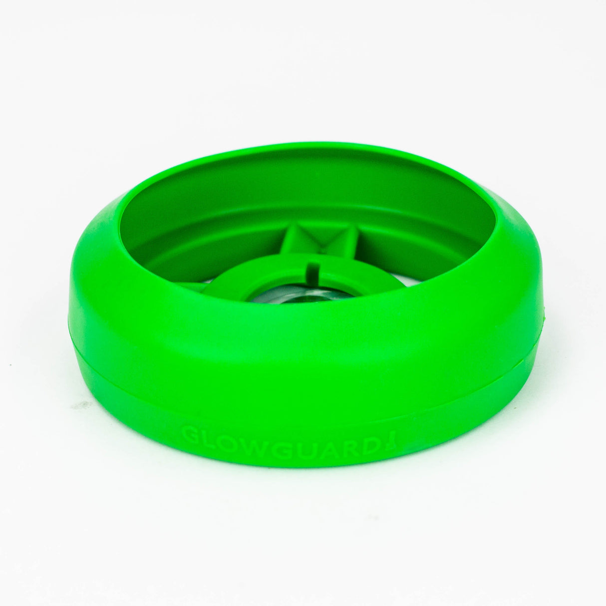 GG Silicone Base Bumper 4in-5.75in Straight Tube / Beaker Other Glow Guard Protection Green