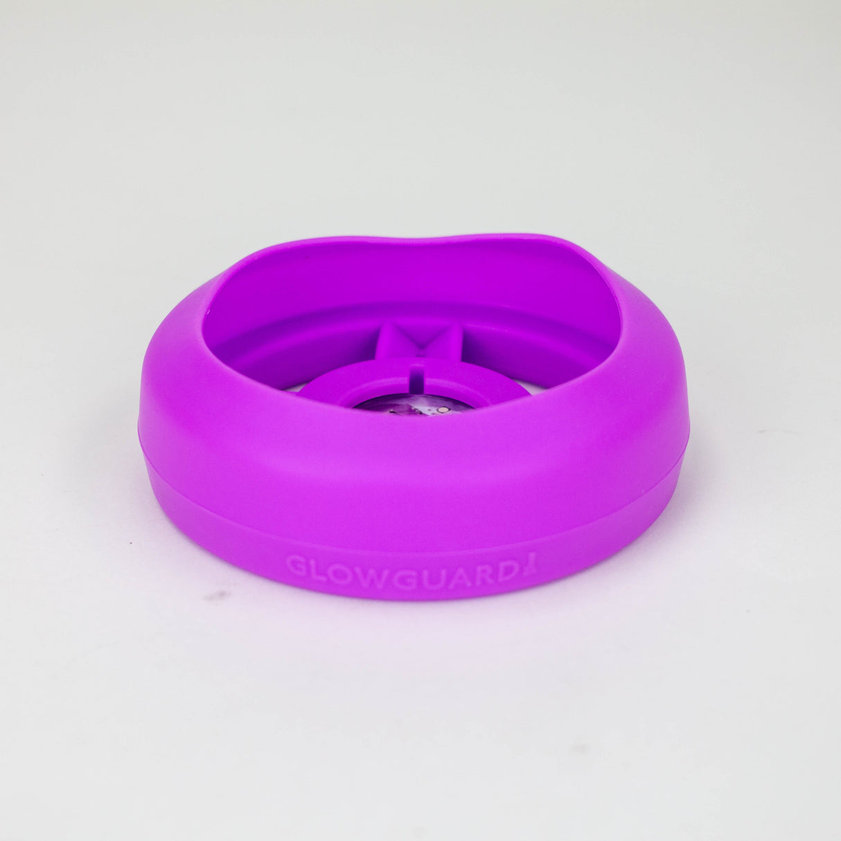 GG Silicone Base Bumper 4in-5.75in Straight Tube / Beaker Other Glow Guard Protection Purple