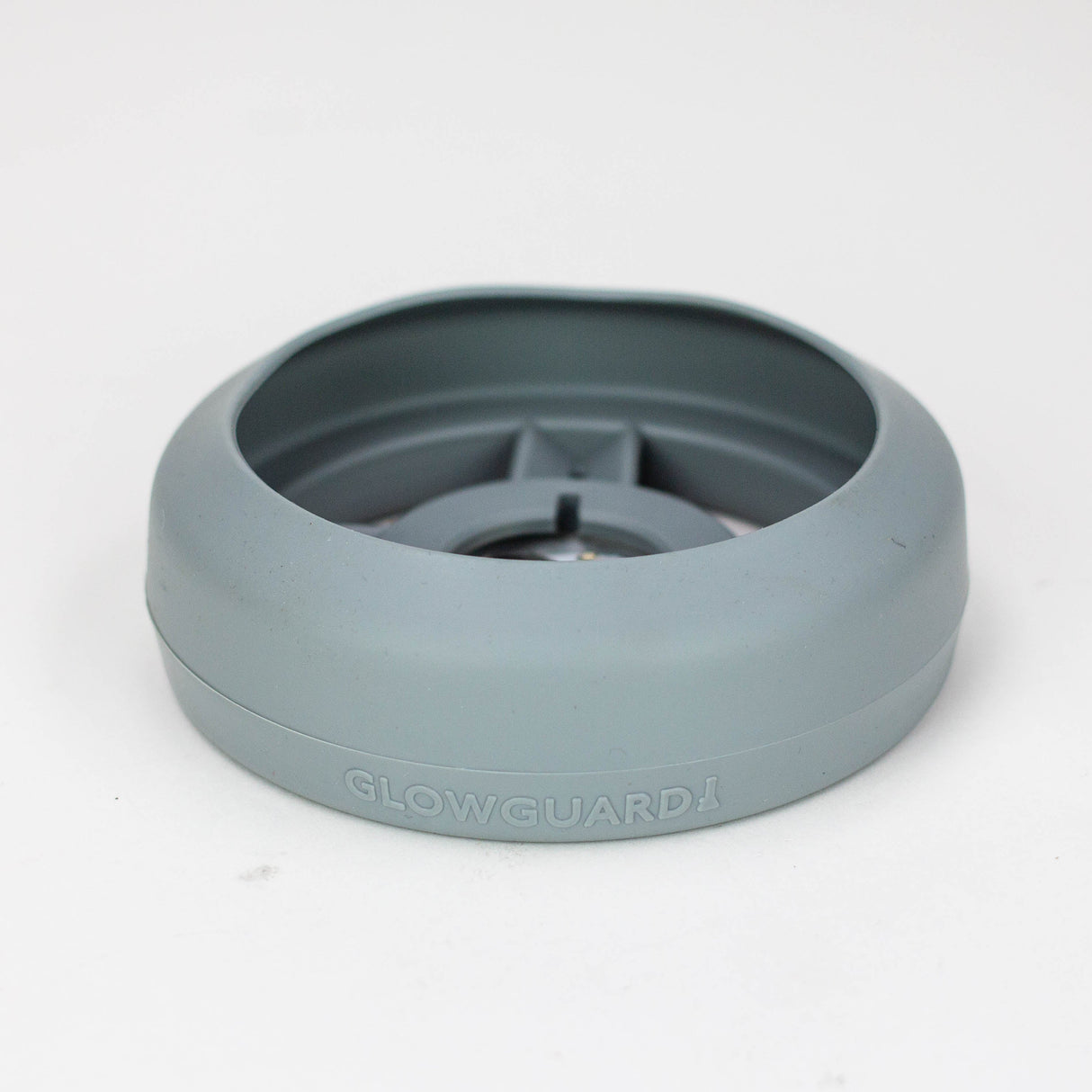 GG Silicone Base Bumper 4in-5.75in Straight Tube / Beaker Other Glow Guard Protection Grey