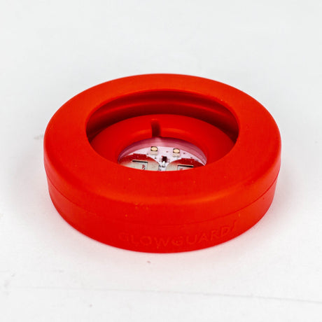 GG Silicone Base Bumper 3in-4in Straight Tube / Beaker Other Glow Guard Protection Red