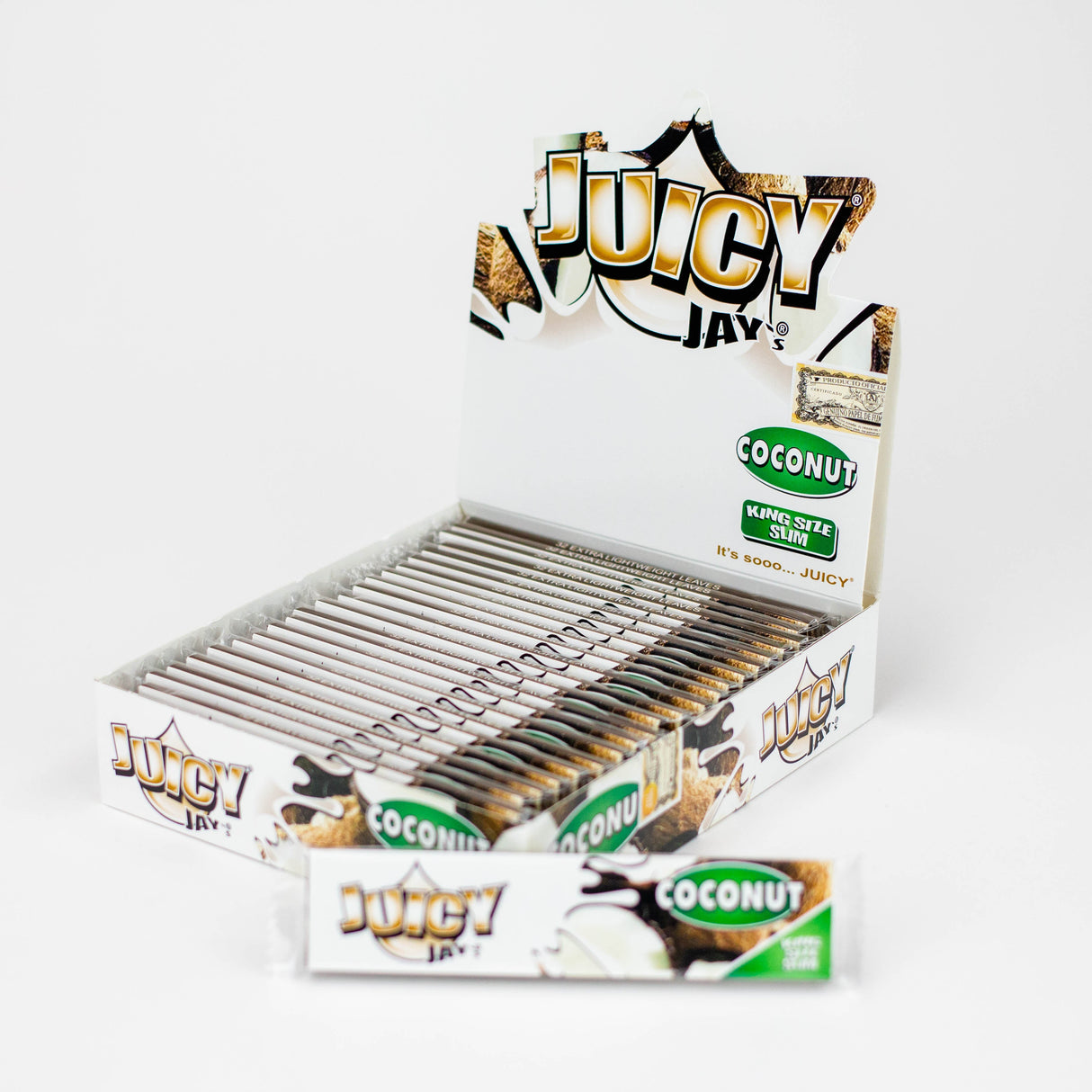 Juicy Jay's King Size Rolling Papers King Size ONE Coconut