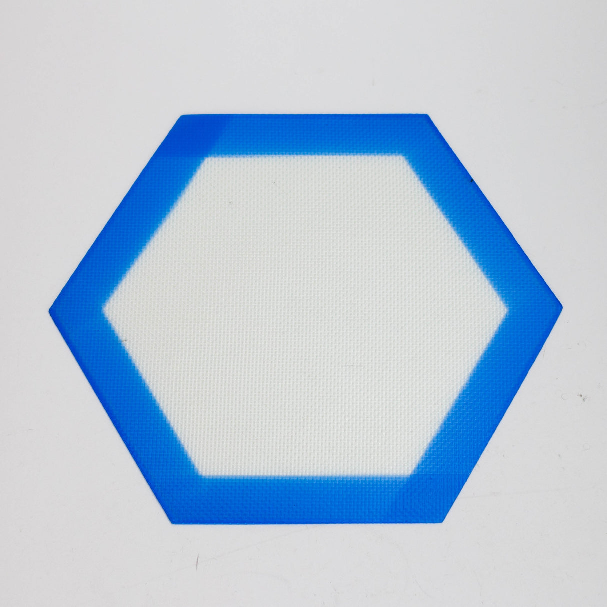 Non-Stick Silicone Dab Mats -Hexagon Tray Canadian Distributor Large-Blue