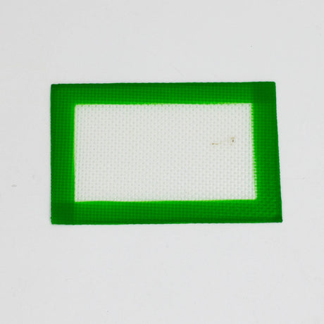 Non-Stick Silicone Dab Mats -Rectangle Tray Canadian Distributor Small-Green