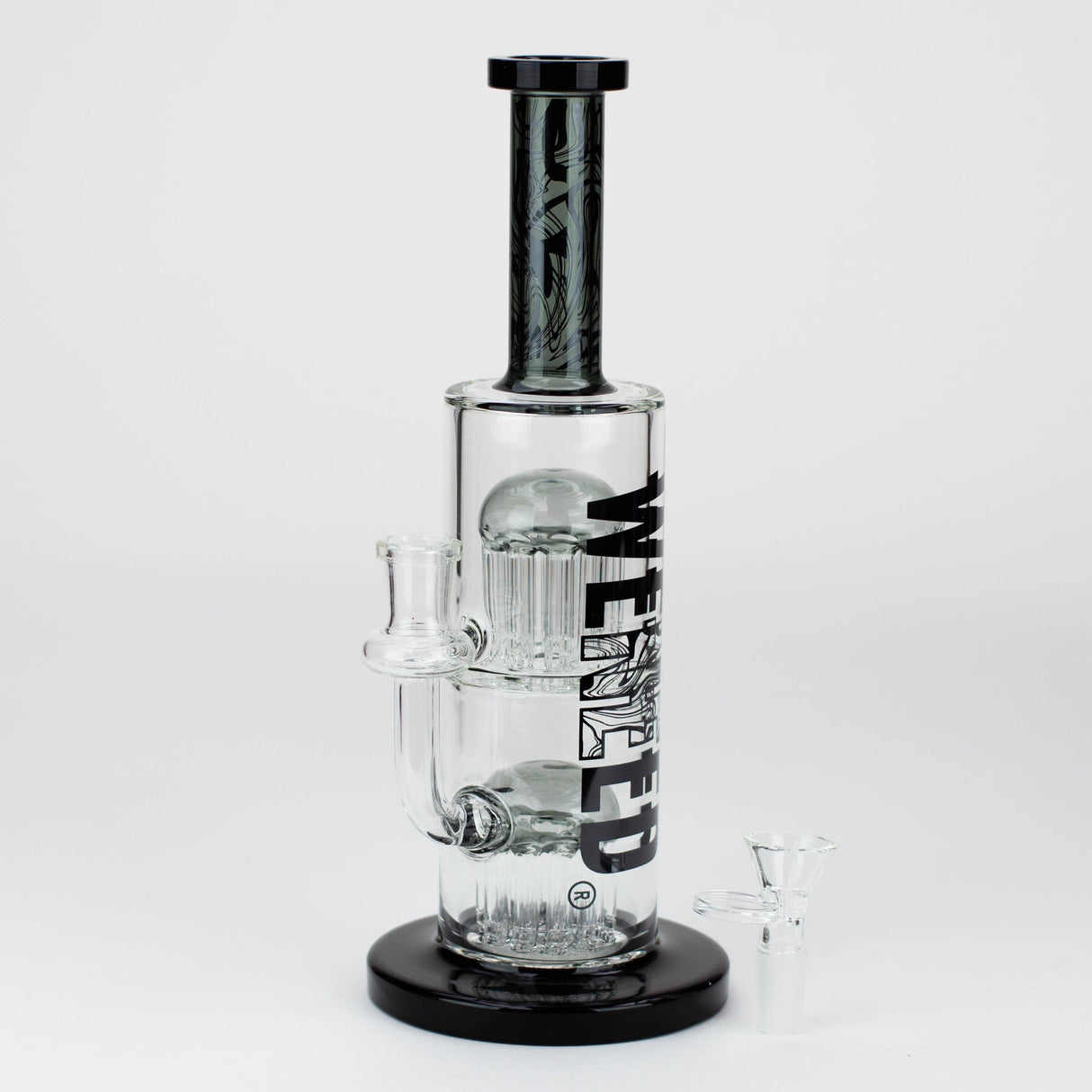 WENEED®-10.5" Weneed Dark Matter Duo Glass Bong Glass Rig WENEED®