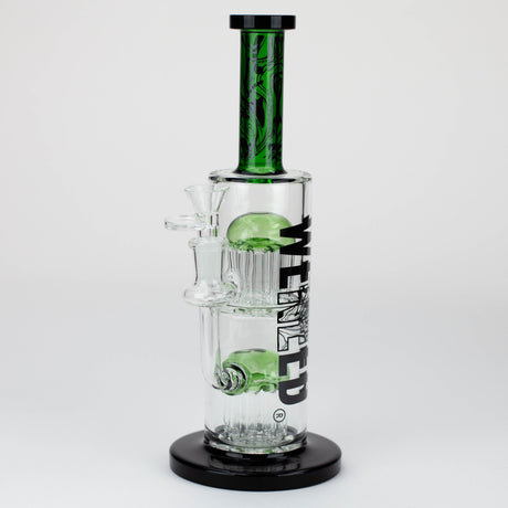 WENEED®-10.5" Weneed Dark Matter Duo Glass Bong Glass Rig WENEED® Green