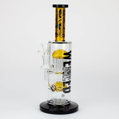 WENEED®-10.5" Weneed Dark Matter Duo Glass Bong Glass Rig WENEED® Amber