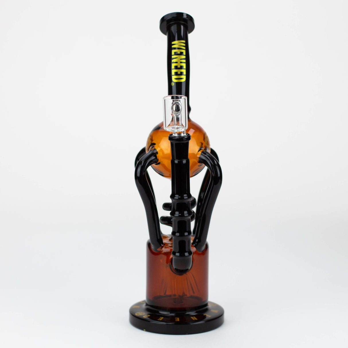 WENEED®-12" Weneed Dark Alchemy Recycler Rig Glass Rig WENEED®