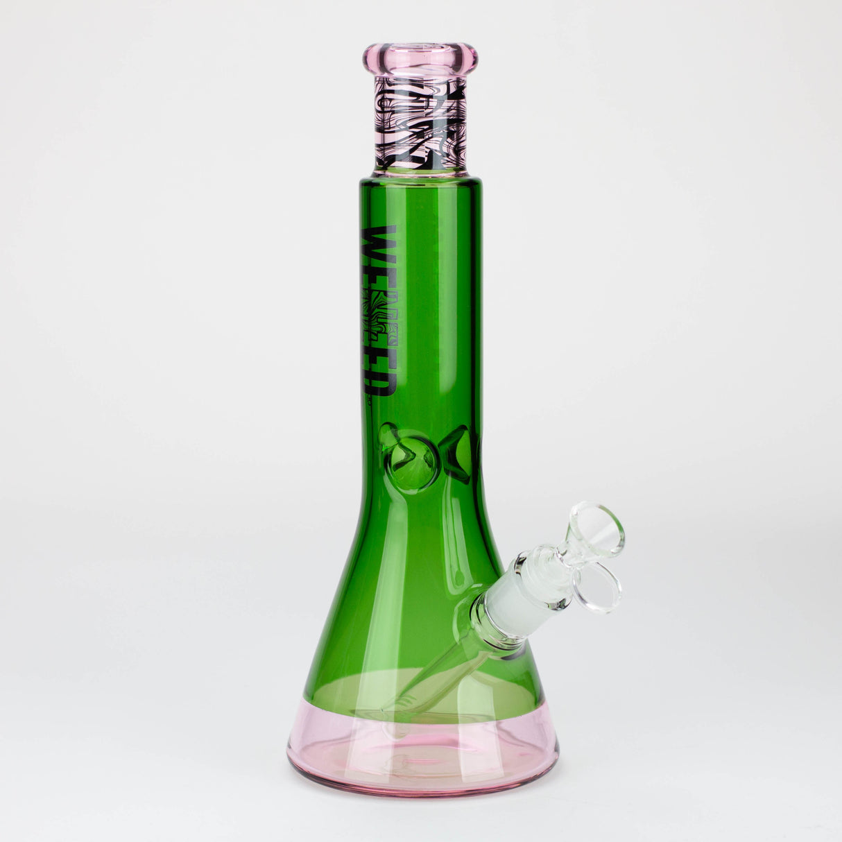 WENEED®-12" Weneed Dark Matter Beaker 7mm glass bong Glass Bong WENEED® Green
