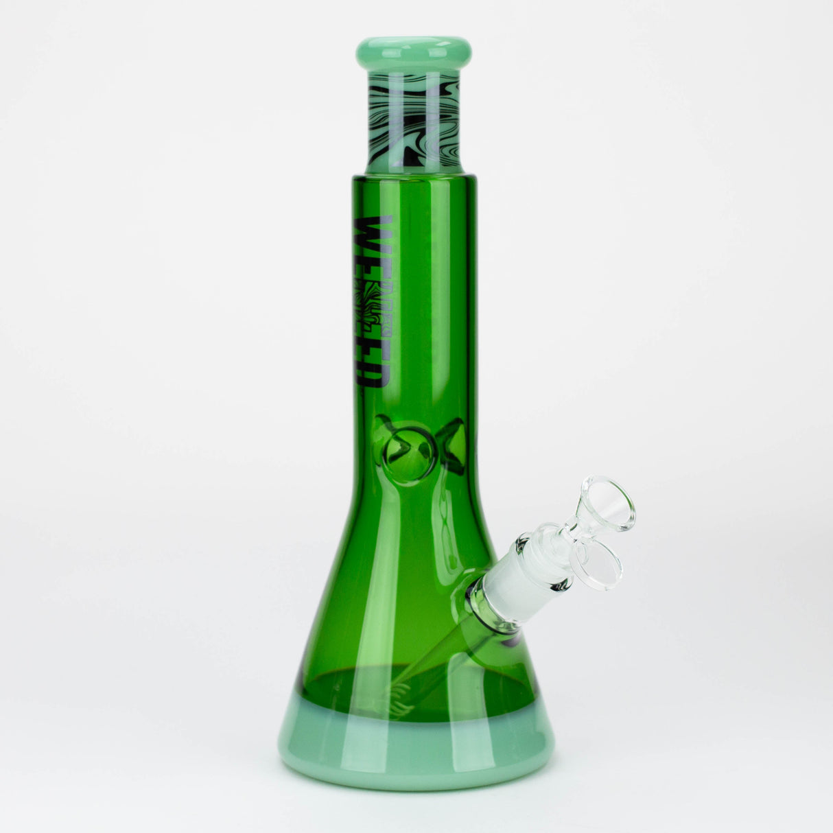 WENEED®-12" Weneed Dark Matter Beaker 7mm glass bong Glass Bong WENEED® Jade Green