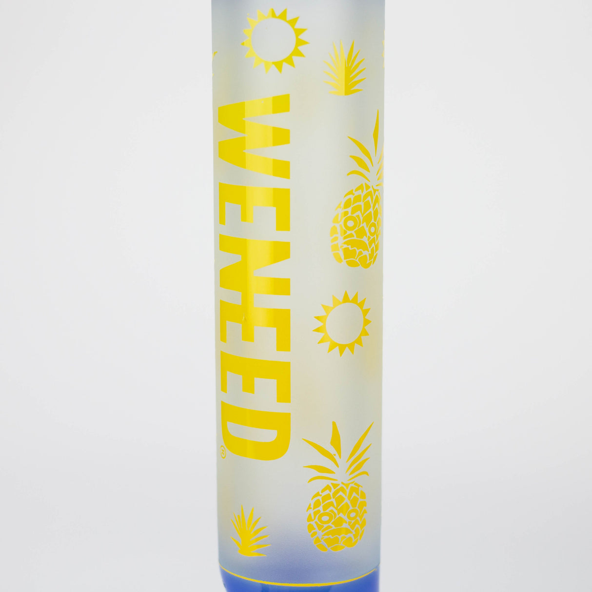 WENEED®-14" Weneed Frosted Pineapple 7mm Glass Bong Glass Bong WENEED®
