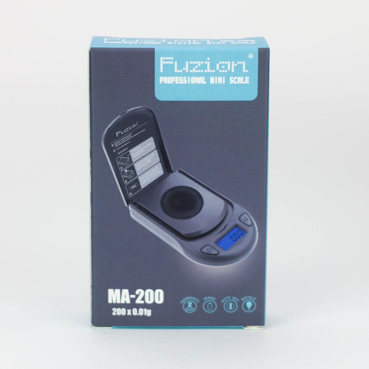 Fuzion | MA-200 200g x 0.01g Pocket Scale Scale Super Supplys Inc