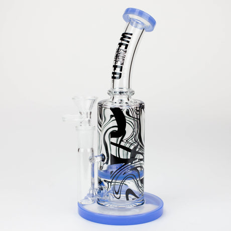 WENEED®-8.5" Weneed Dark Matter Water Pipe Glass Rig WENEED® Jade Blue