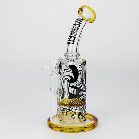 WENEED®-8.5" Weneed Dark Matter Water Pipe Glass Rig WENEED® Yellow