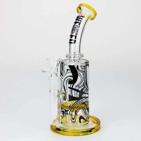 WENEED®-8.5" Weneed Dark Matter Water Pipe Glass Rig WENEED® Yellow C