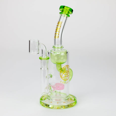 WENEED®-8.5" Weneed Milky Way Recycler Rig Glass Rig WENEED® Green