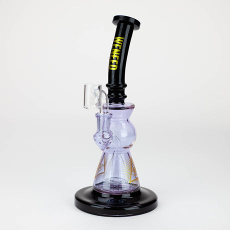WENEED®-10" Weneed Dark Arc Rig Glass Rig WENEED® Purple