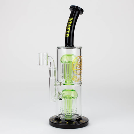 WENEED®-11" Weneed Dark Chamber Rig Glass Rig WENEED® Green