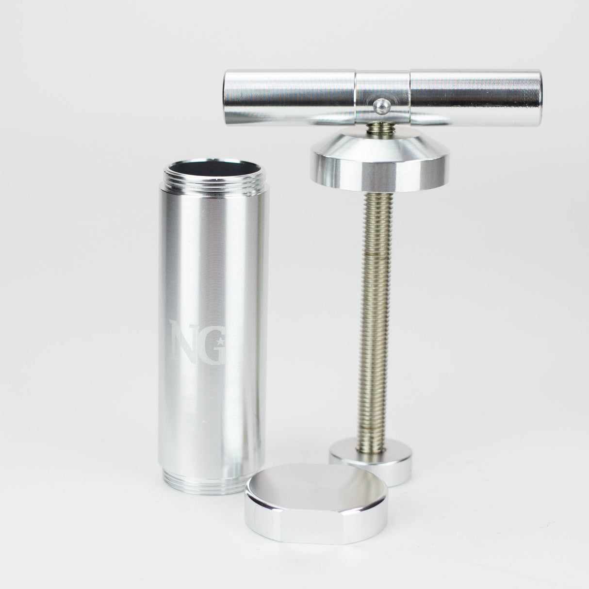 NG-T Handle Metal Alloy Pollen Press Compressor Pollen Press High-End Brands Glass