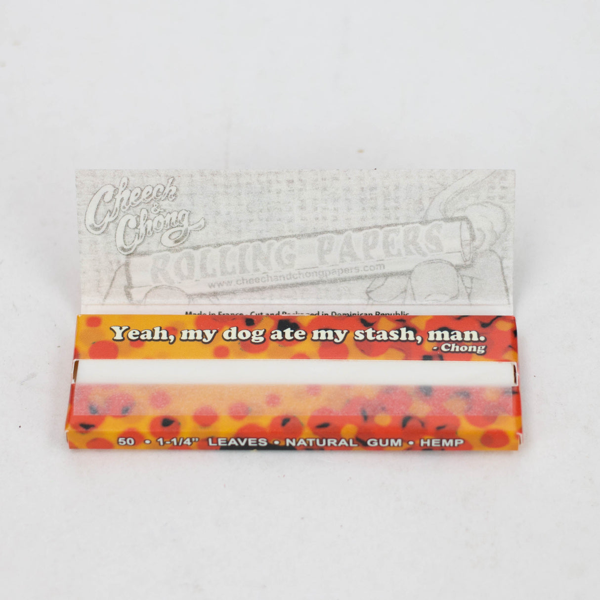 Cheech and Chong Unbleached Papers - 1 1/4" 1 - 1/4" Size ONE