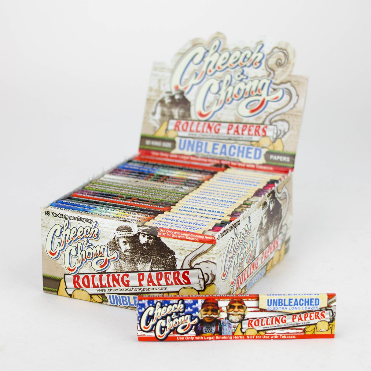 Cheech and Chong Unbleached Papers - King King Size ONE