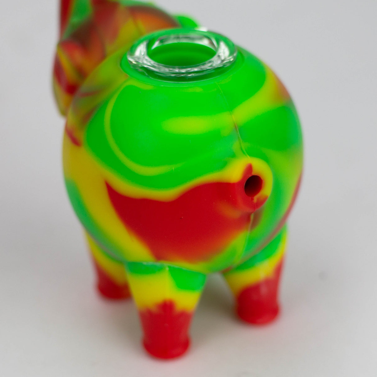 Fortune | 4.5"Silicone Elephant hand pipe-Assorted Silicone Pipe Super Supplys Inc