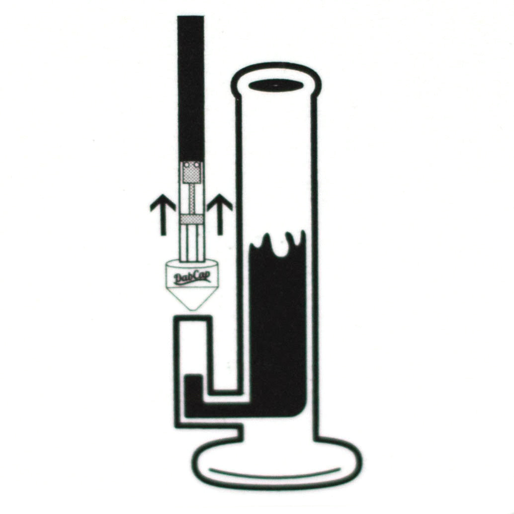 Silicone Dab Cap universal adapter for cartridge Box of 20 Cap · Dabber · Insert · Clip · Nail Smoking Cat Distribution