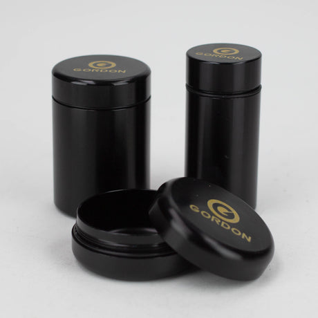 Airtight Aluminum Herb Storage Stash Jar with seal ring Jar Canadian Distributor