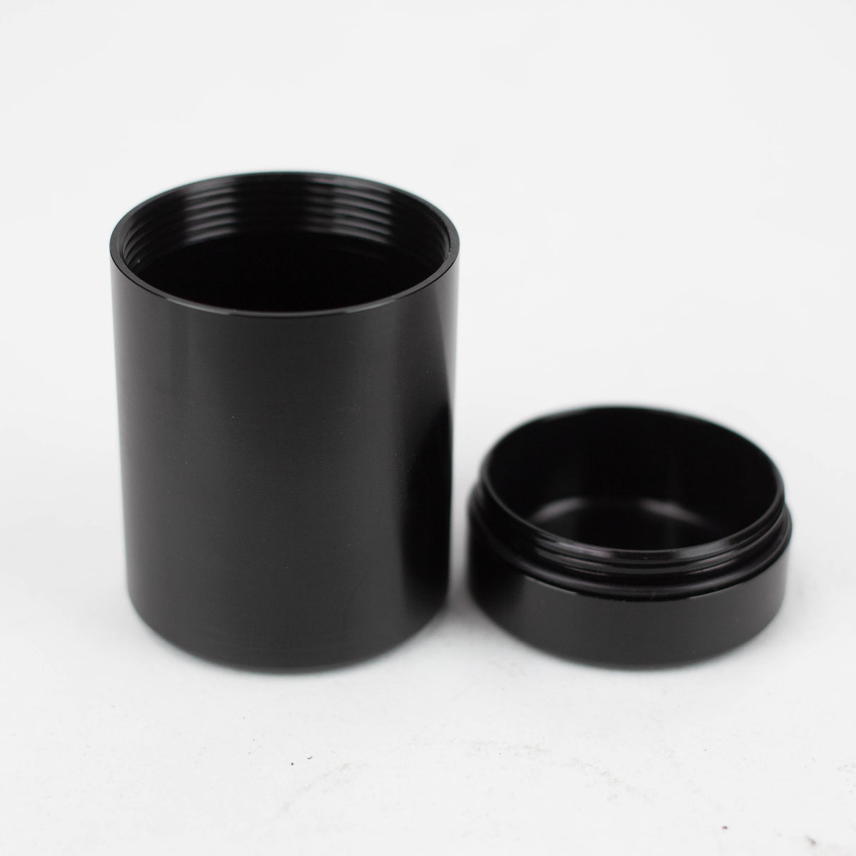 Airtight Aluminum Herb Storage Stash Jar with seal ring Jar Canadian Distributor