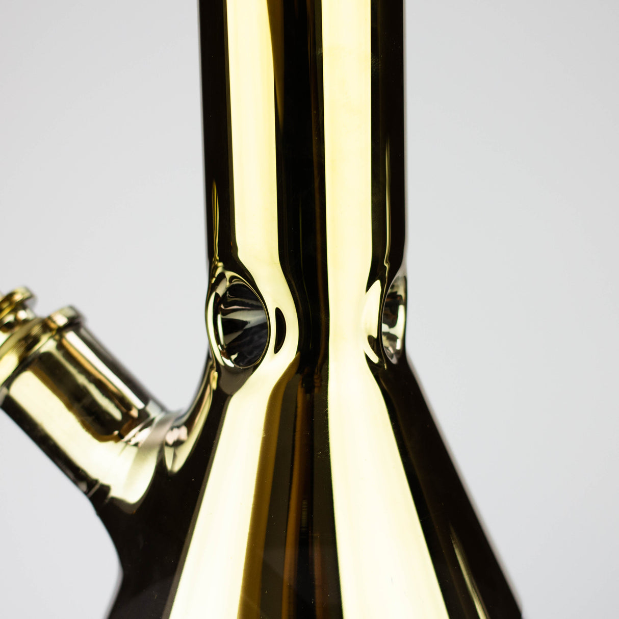 13.5" Infyniti 7 mm metallic beaker bong ( GP2041 ) Glass Bong ONE
