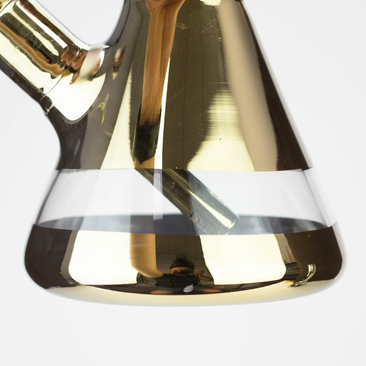 13.5" Infyniti 7 mm metallic beaker bong ( GP2041 ) Glass Bong ONE