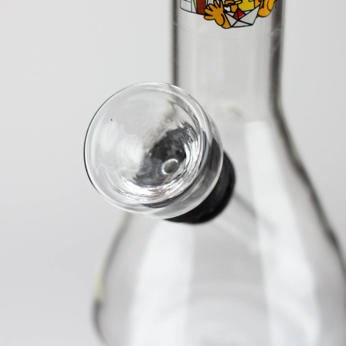 5" Conical Decal Bong - Assorted Decal design Glass Bong JJ Distribution