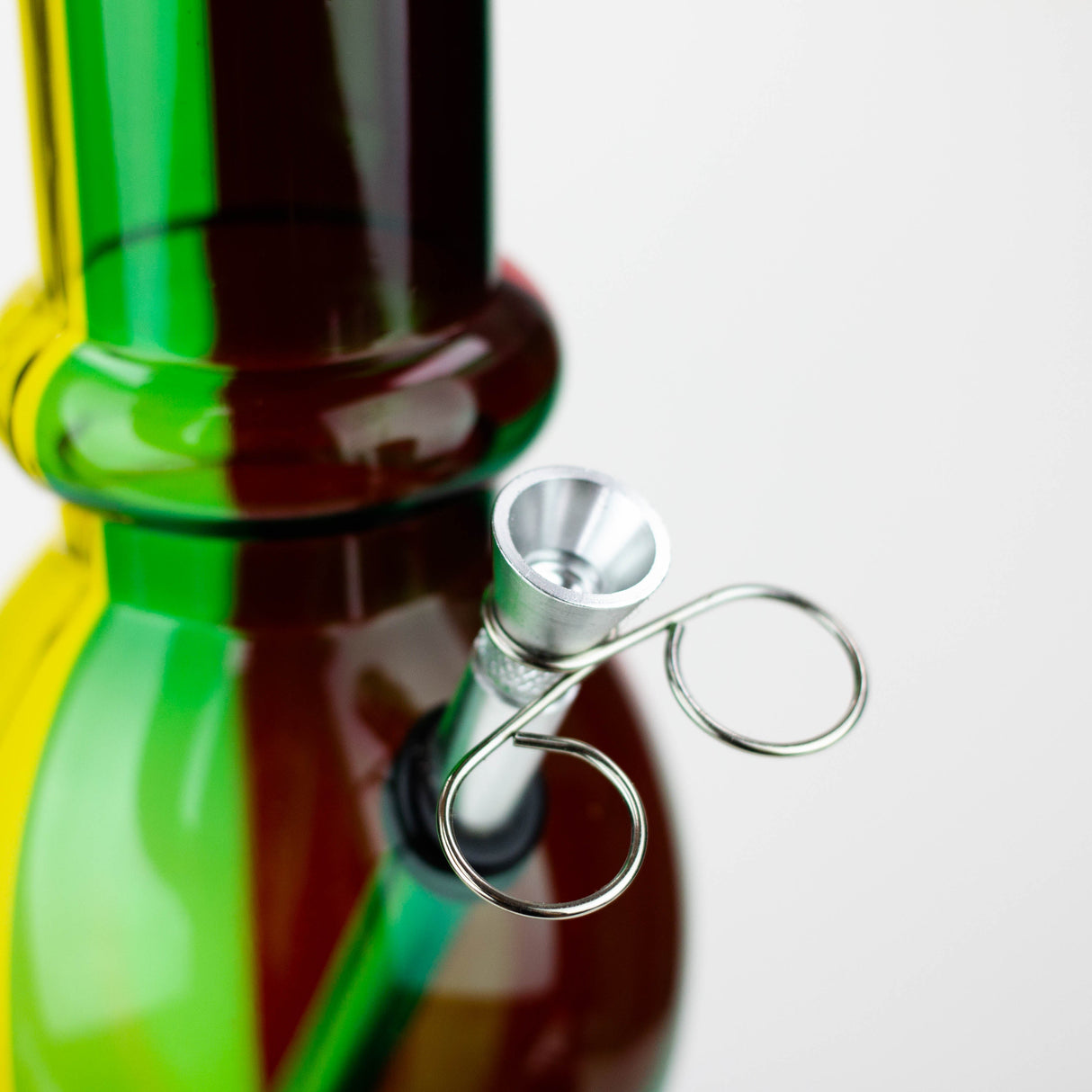 12" acrylic water pipe-FAB2-C Acrylic Bong JJ Distribution