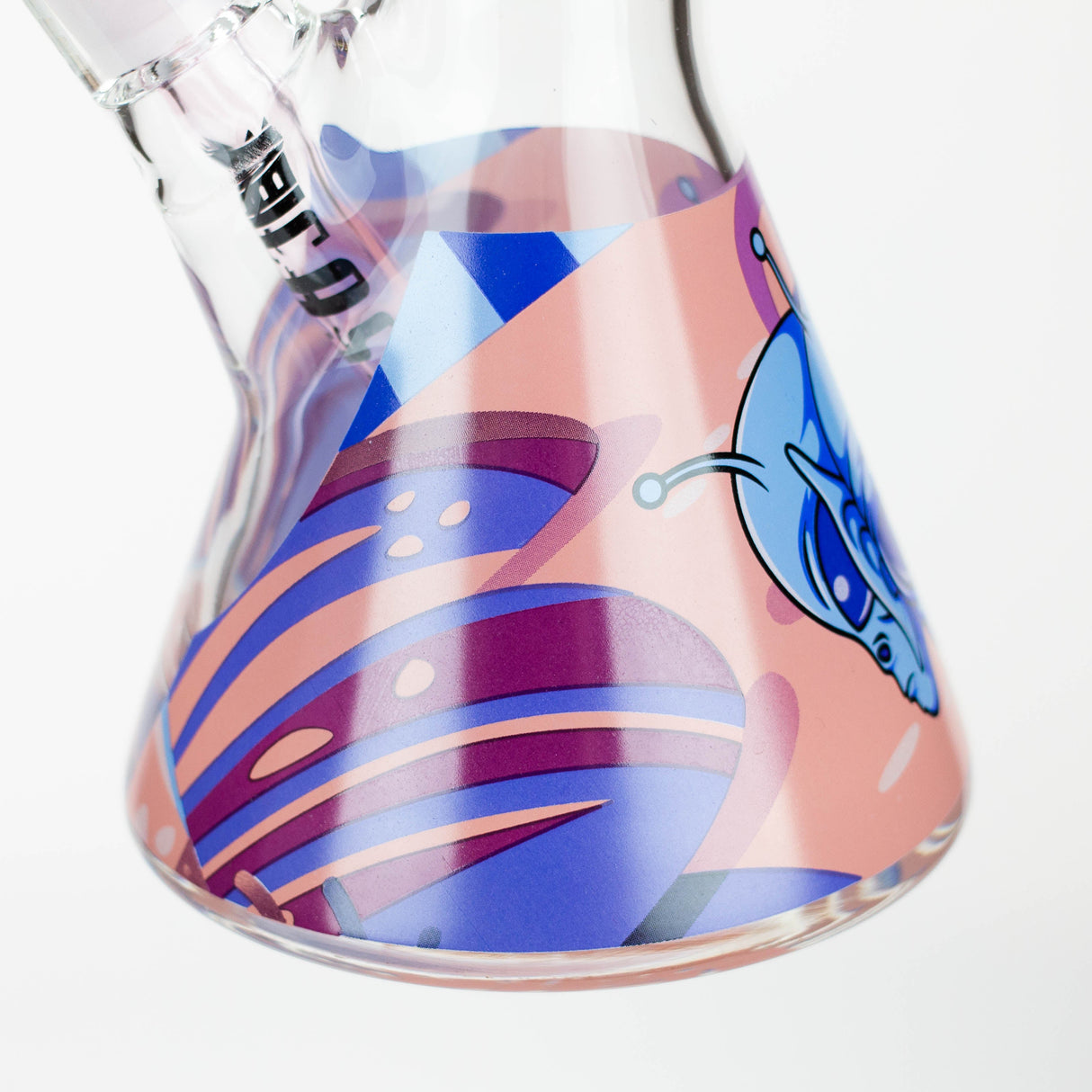 Castle Glassworks - Alien Glass Bong Castle Glassworks