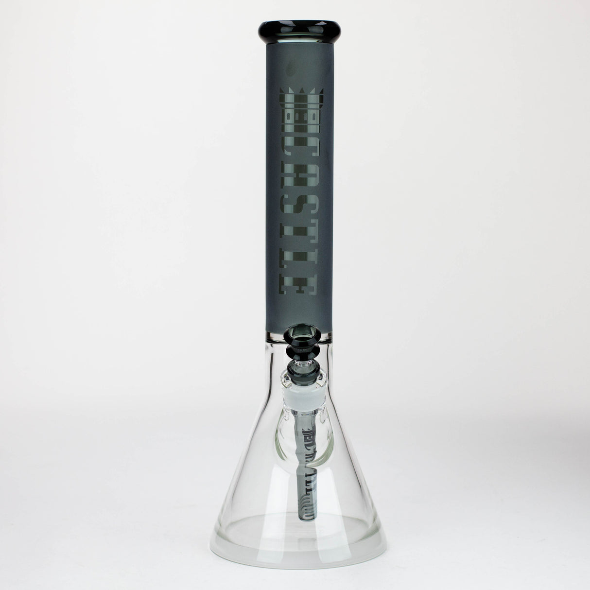 Castle Glassworks | 16" Frosted Tube Beaker Bong Glass Bong Castle Glassworks