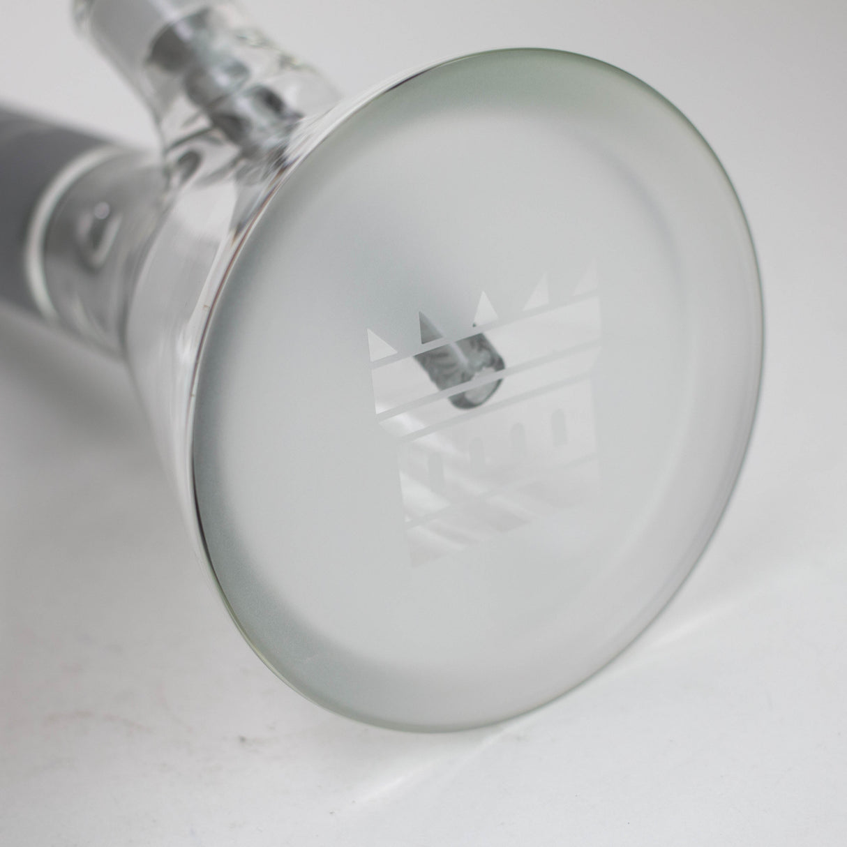 Castle Glassworks | 16" Frosted Tube Beaker Bong Glass Bong Castle Glassworks