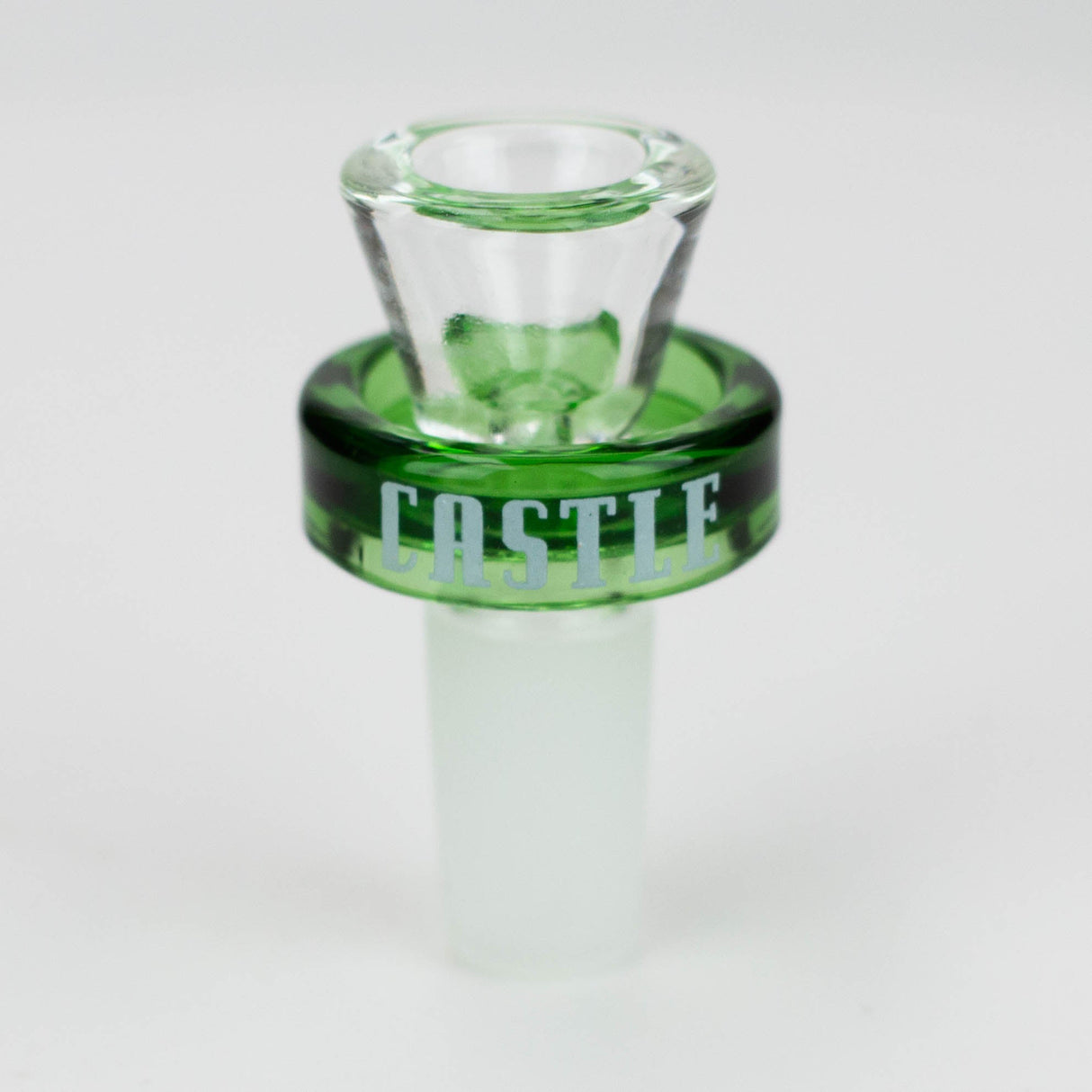 Castle Glassworks | Bowl – Puck Tab Bowl · Banger · Oil Burner Castle Glassworks Green
