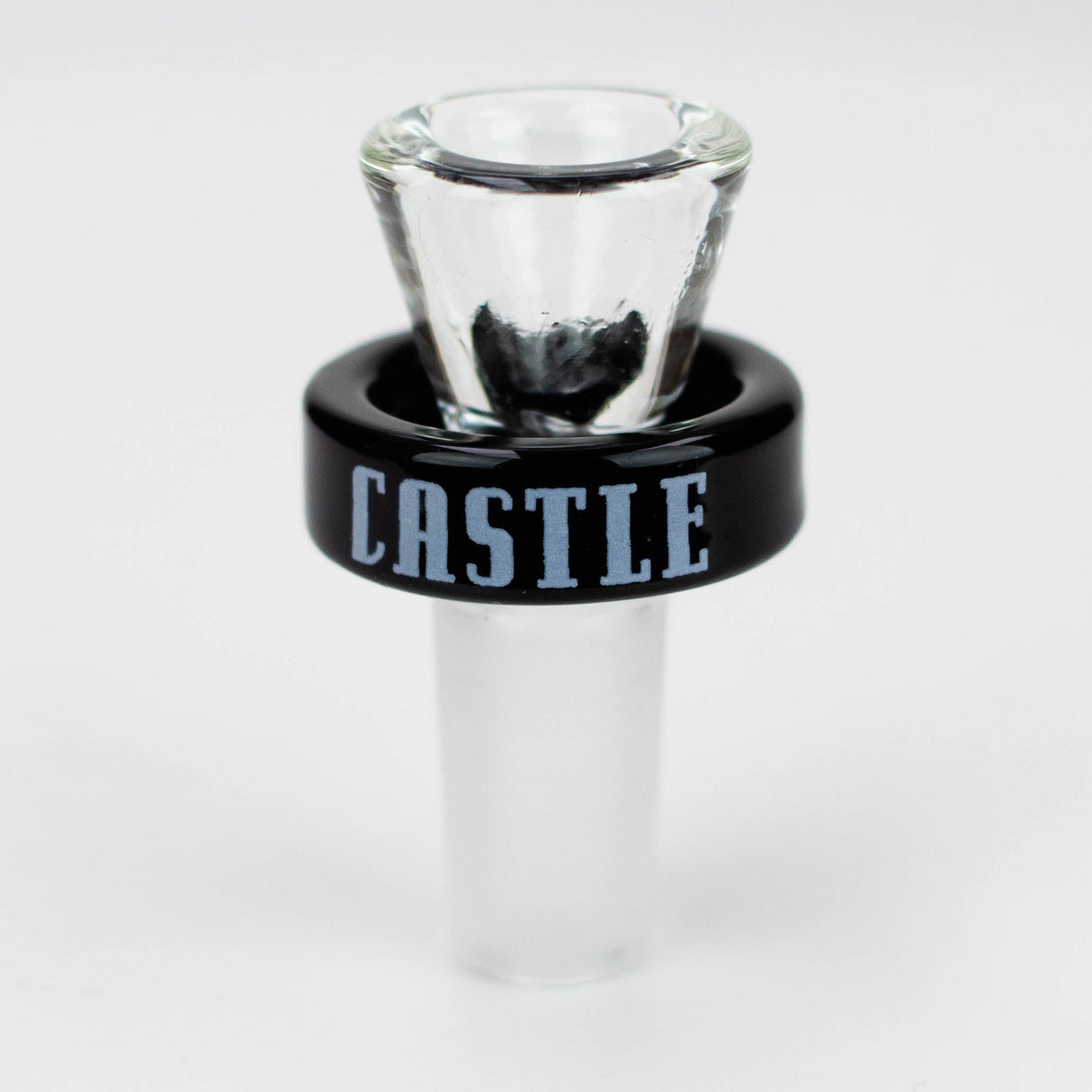 Castle Glassworks | Bowl – Puck Tab Bowl · Banger · Oil Burner Castle Glassworks Black
